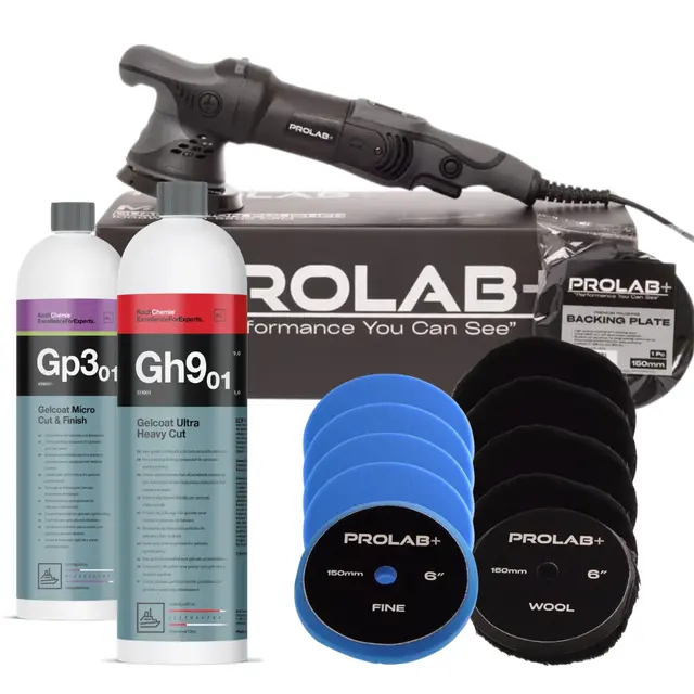 Prolab+ båt poleringspakke 2 Stegs poleringspakke 