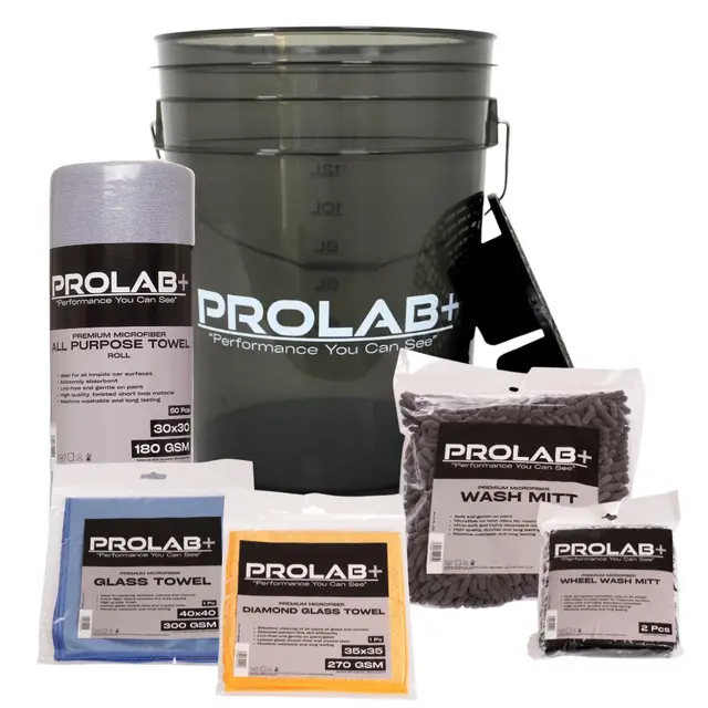 Prolab+ Tilbehørs pakke Alt du trenger for en bilvask 