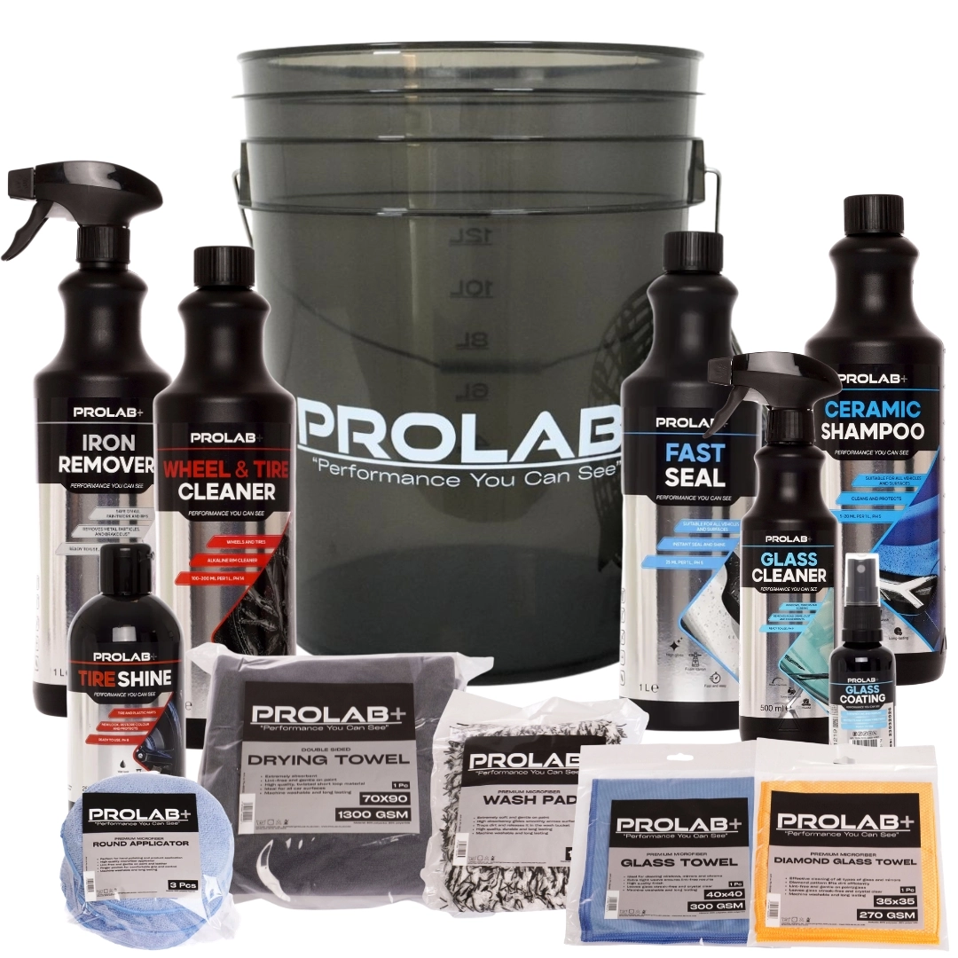 Prolab+ Komplett vannavprelling Skinnende bil og vannavprelling