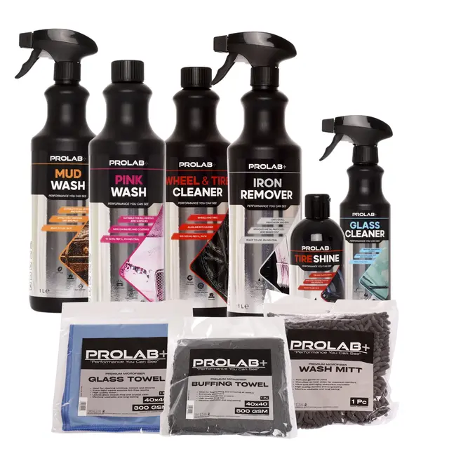 Prolab+ Sommer vaskepakke Alt du trenger for en fin vask i sommer 