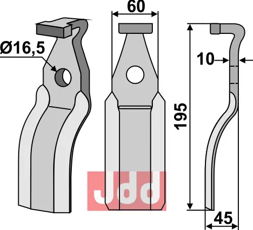 Fres kniv - JDD Utstyr