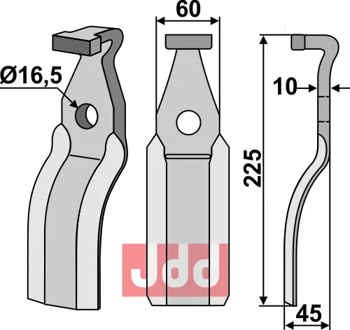 Fres kniv - JDD Utstyr