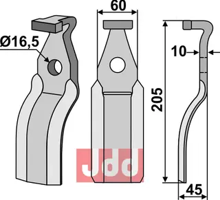 Fres kniv Pegoraro