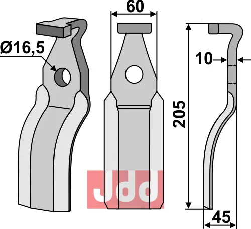 Fres kniv - JDD Utstyr