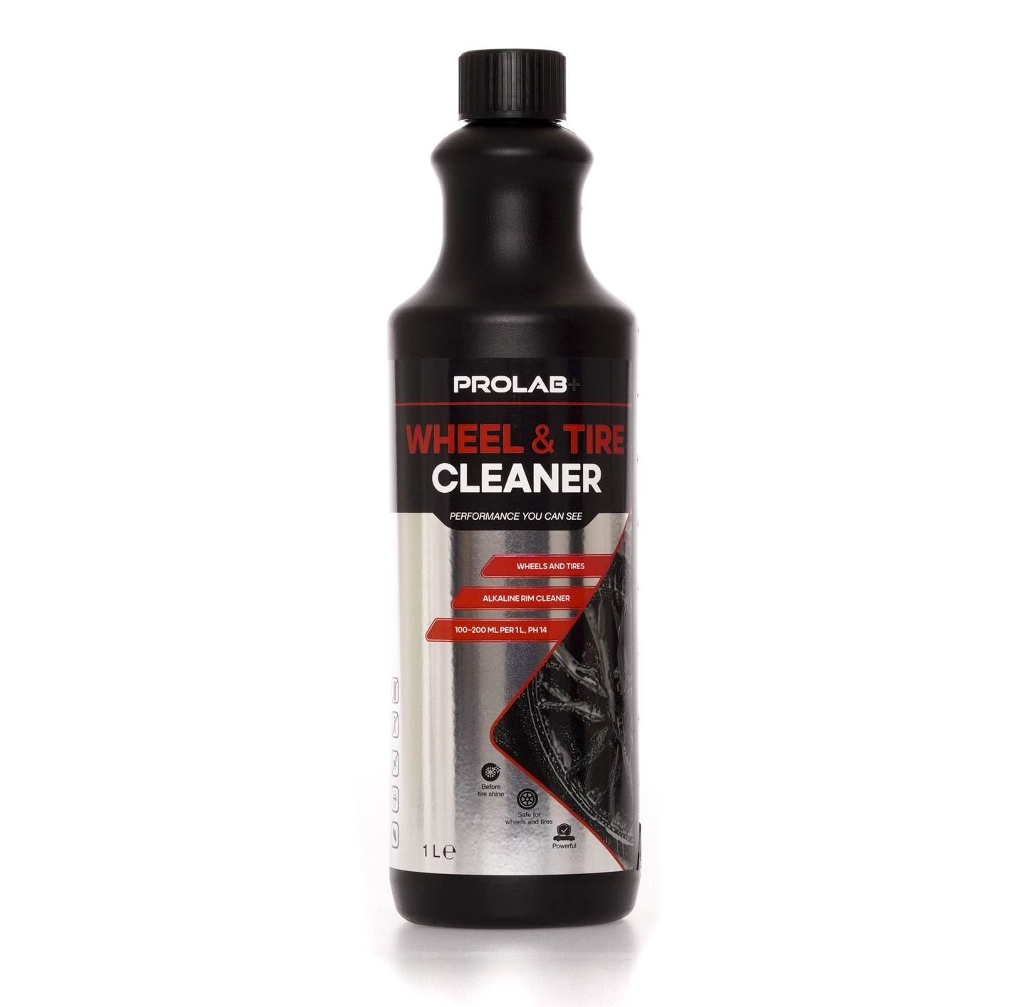 Prolab+ Wheel & Tire cleaner Alkalisk felgrens konsentrat 1000ml