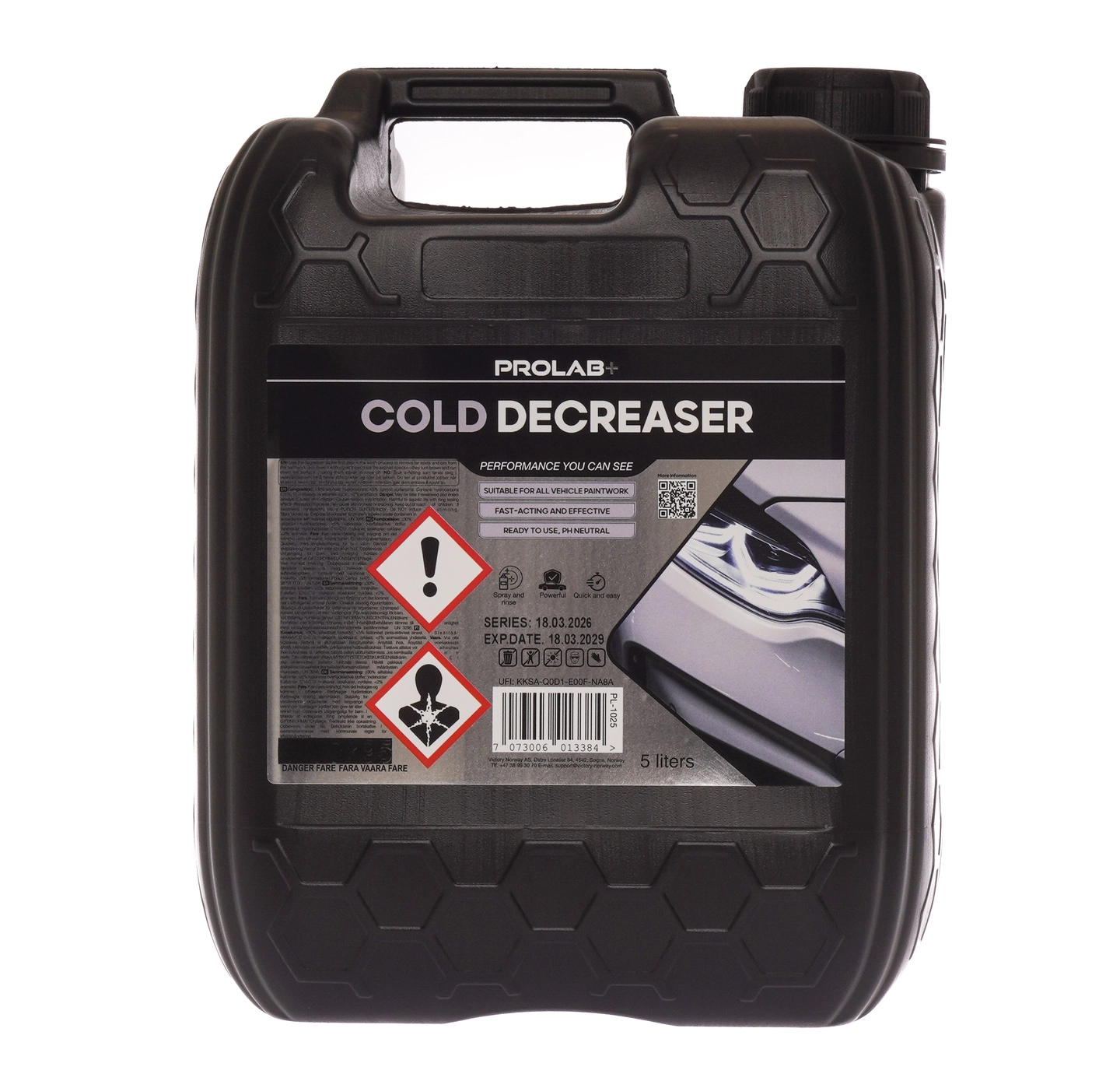 Prolab+ Cold Degreaser Effektiv kaldavfetting 5 L