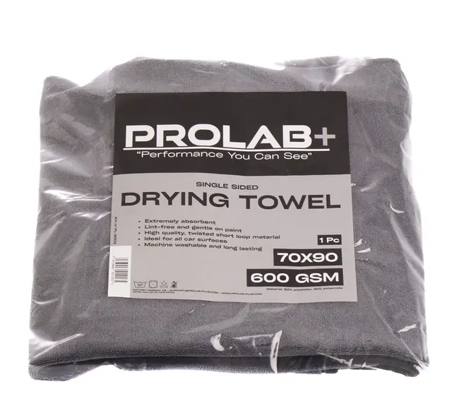 Prolab+ Single sided drying towel 600 GSM, 70x90 