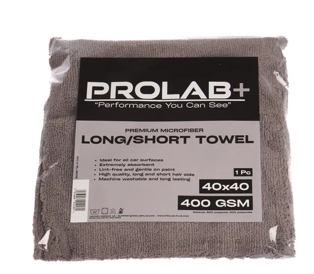 Mikrofiberhåndkle Long/short | all purpose | prolab+
