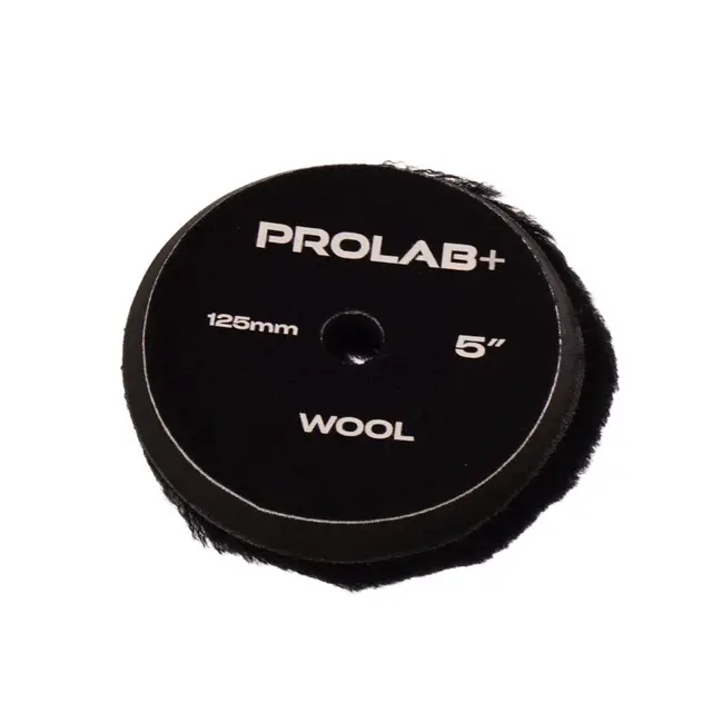 Prolab+ Wool polishing pad Passer til 125mm bakplate 