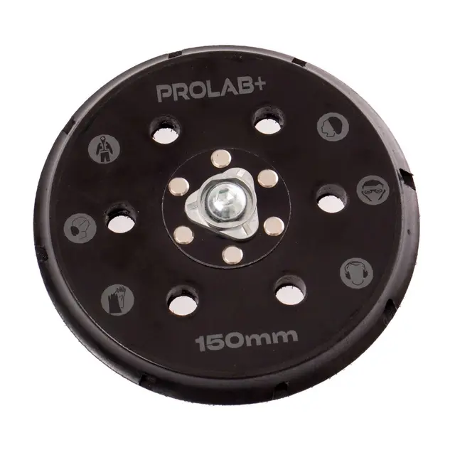 Prolab+ MX bakplate 150mm Reserve bakplate til MX poleringsmaskin 