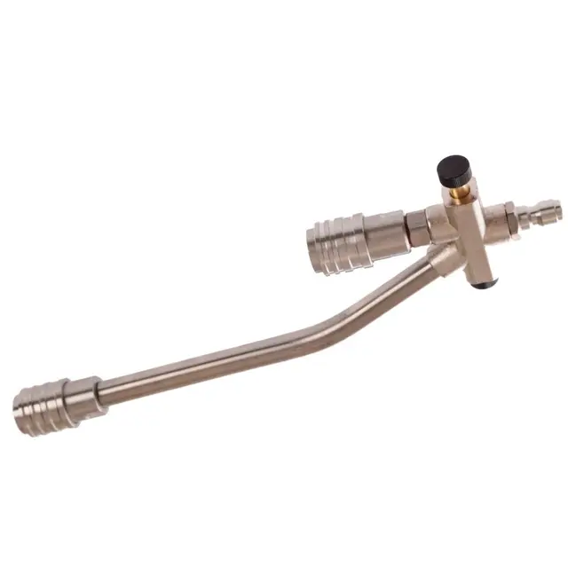 Prolab+ 2-i-1 hurting adapter lang/kort Self-lock champion hurtigkobling 