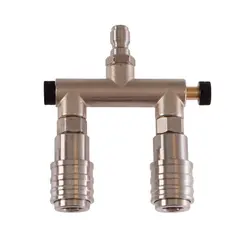 Prolab+ 2-i-1 hurting adapter kort/kort Self-lock champion hurtigkobling