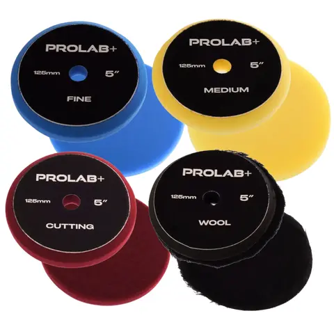 Prolab+ polishing pad 125mm Passer til 125mm bakplate