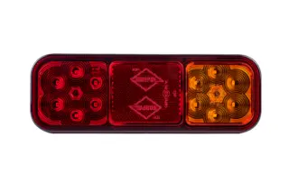 Horpol multifunksjons baklampe 4 funksjoner + refleks