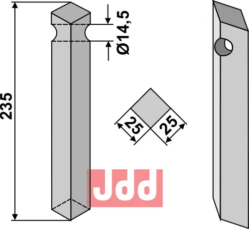 Fres kniv - JDD Utstyr