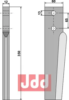 Rotorharvetand Breviglieri