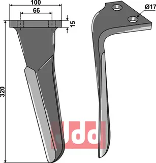 Rotorharvetand venstre Emy-Elenfer/Aio