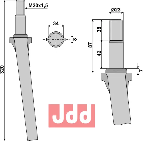 Rotorharvetand - JDD Utstyr
