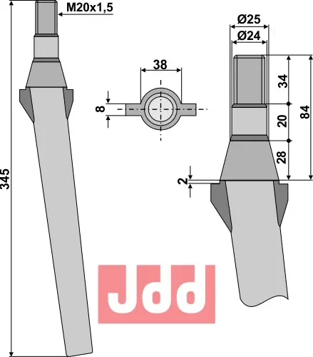 Rotorharvetand - JDD Utstyr