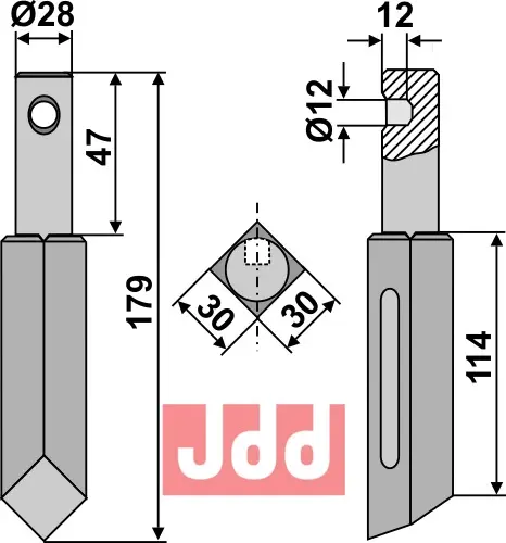 Fres kniv - JDD Utstyr