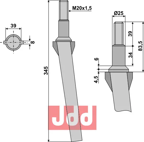 Rotorharvetand - JDD Utstyr
