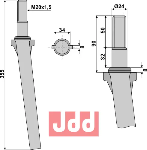 Rotorharvetand - JDD Utstyr