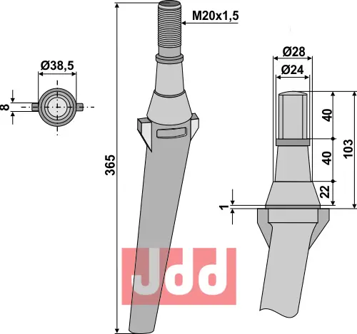 Rotorharvetand - JDD Utstyr