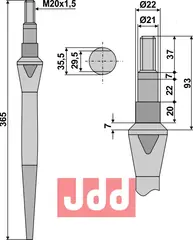 Rotorharvetand Vicon