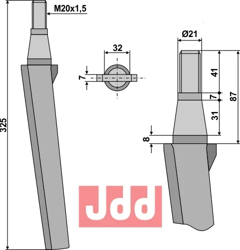Rotorharvetand - JDD Utstyr