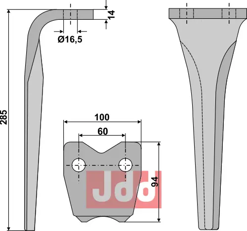 Rotorharvetand - JDD Utstyr