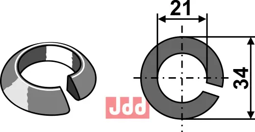 Konisk fjærskive - JDD Utstyr