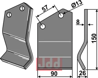 Fres kniv Rota Dairon