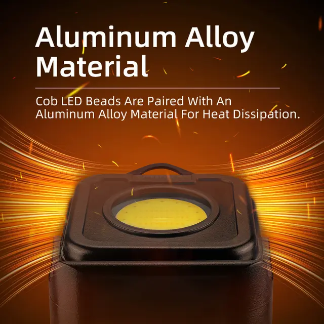 SupFire SolarLEDlampe til camping - JDD Utstyr