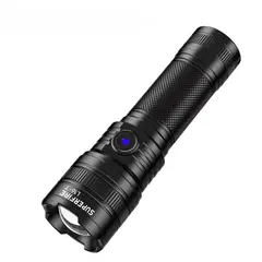Superfire LED håndlykt med 900 lumen Vekt 178 gram, rekkevidde 300 meter