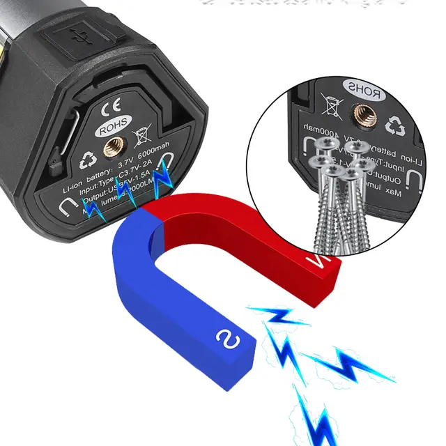 SupFire LED camping lampe - JDD Utstyr