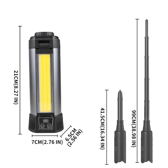 SupFire LED camping lampe - JDD Utstyr