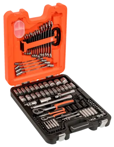 Bahco 1/4" og 1/2" pipesett med firkantinnfestning og kombinasjonsnøkkel