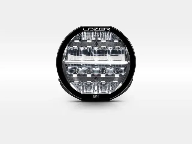 Lazer® Sentinel 7" Elite Black fjernlys Sort. 7 tommer. 13 464 lm PL2 