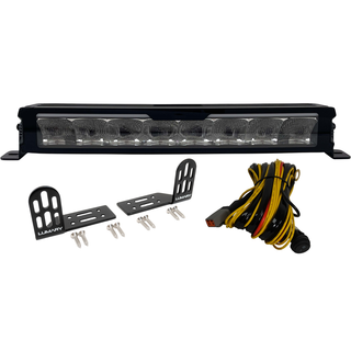 Ekstralyspakke med Lumary Vixen CB20 Kurvet LEDbar med braketter og kabelsett