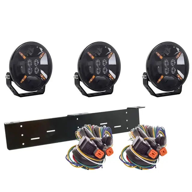 Lumary Cronos 9 ekstralyssett med tre lamper for personbil og pickup