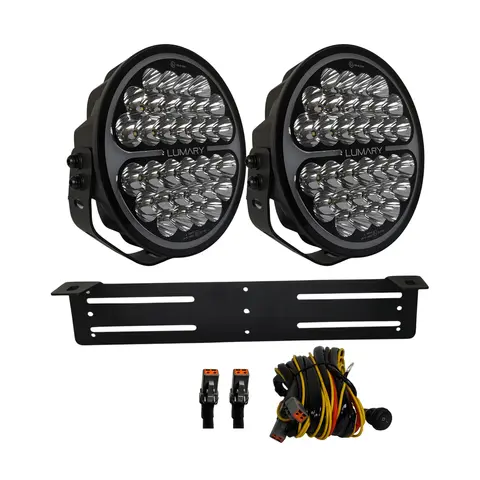 Lumary Nova 9 ekstralyssett med 27200 lm Komplett sett med skiltplate og kabelset