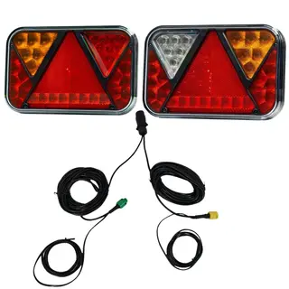 LED multifunksjonsbaklys Canbus 12V | 6 funksjoner | Bajonettkontakt