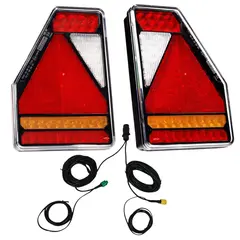 LED multifunksjonsbaklys Canbu 12V | 5 funksjoner | Bajonettkontakt