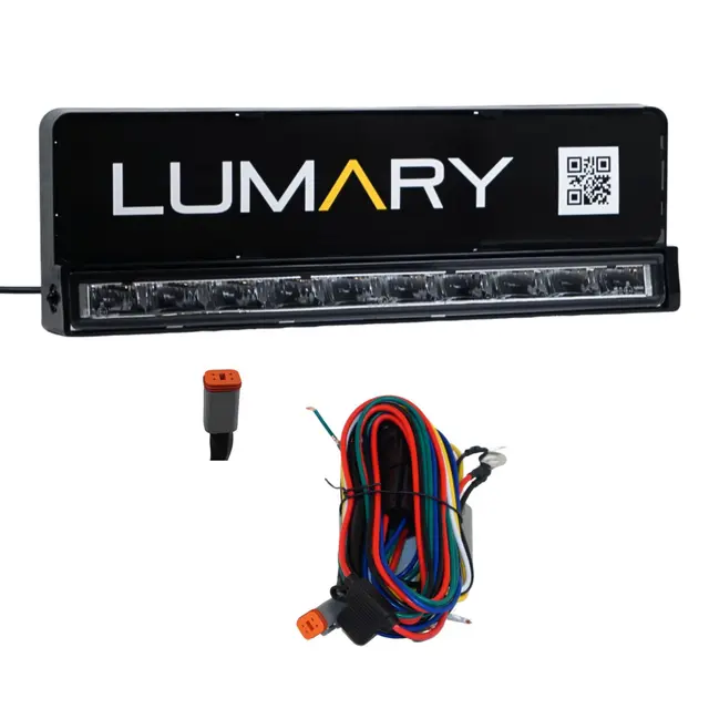 Lumary Fusion 100 LEDbar med skiltplate 1 stk med kabelsett | Høydejustering 