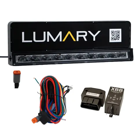 Lumary Fusion 100 LEDbar med skiltplate 1 stk - Komplett sett med XBB