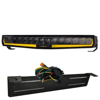 Lumary No Glare 180 skiltplate sett Komplett med skiltplate og kabelsett