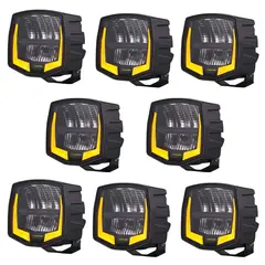 8 stk Lumary arbeidslys No Glare Blendefri optikk