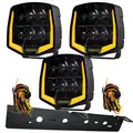 3 stk Lumary No Glare 9" ekstralys 240watt | 32 000lm | 714m@1lux |  E godk
