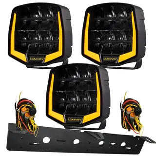 3 stk Lumary No Glare 9" ekstralys Dynamisk posisjonslys