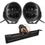 2stk 7&quot; Luxu Vibe 120 ekstralys sett 10 600 Lumen, varsellys, komplett sett